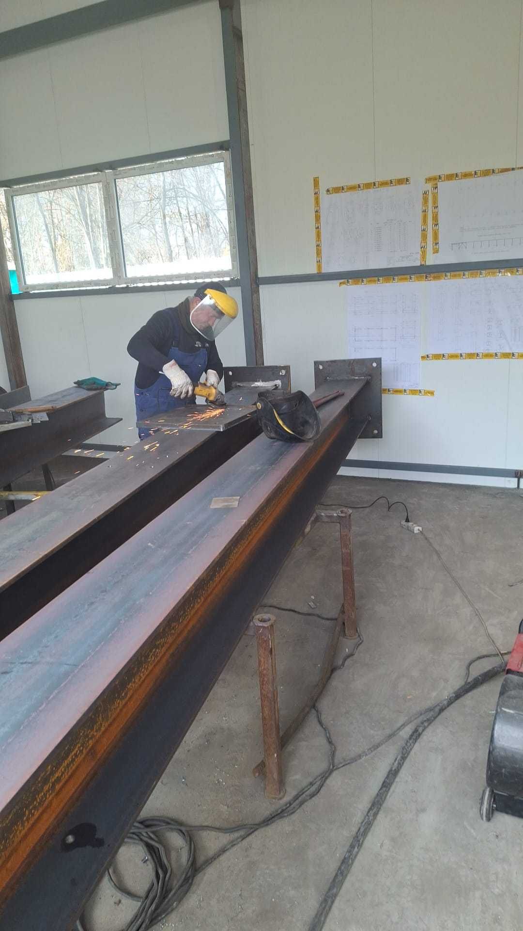 Konstrukcje stalowe – projekt, spawanie, montaż