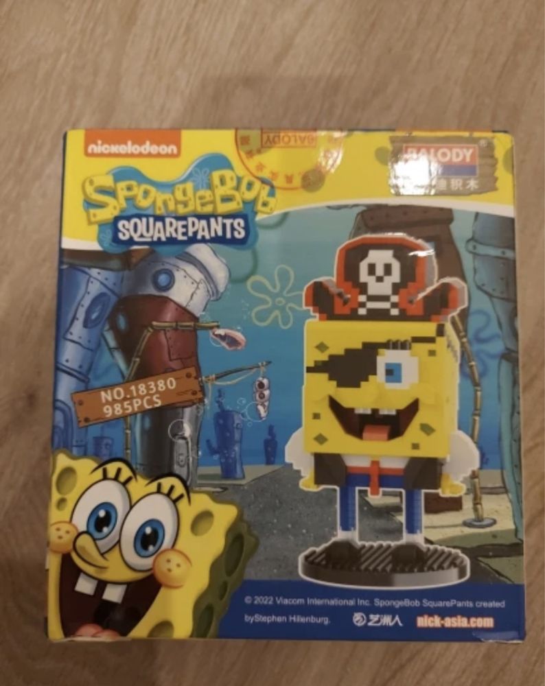 SpongeBob SQUAREPANTS - Nickolodeon - Tipo Lego