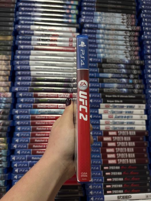 Гра UFC 2 на ps4, диск з грою на пс 4, ліцензія