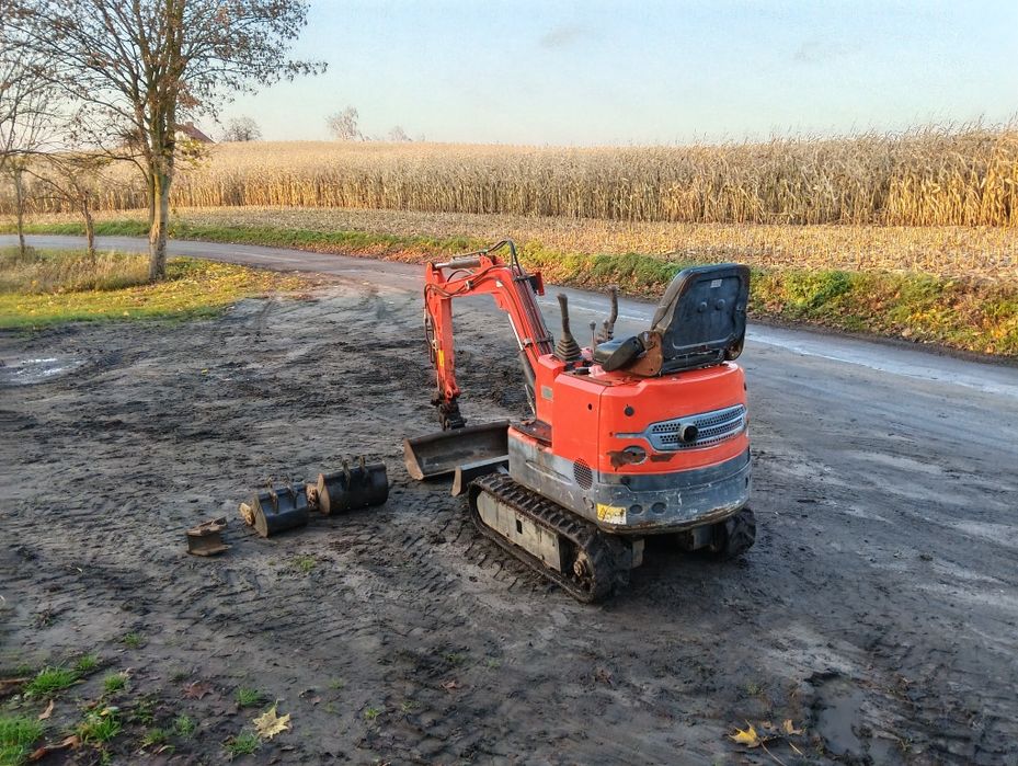 Minikoparka WE 08 ( 2020r ) z osprzętem diesel ( nie Kubota )