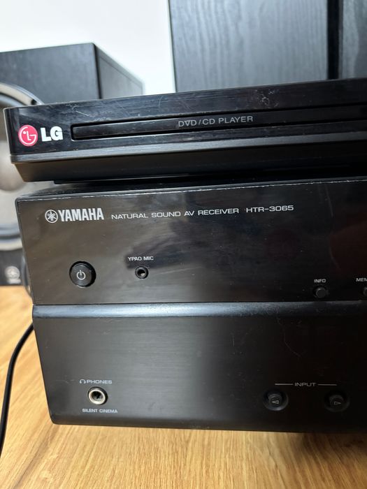 Kino domowe Yamaha HTR 3065 głośniki Prism 100