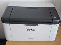 Drukarka laserowa Brother HL-1210WE wi-fi czarno-biała +tusze