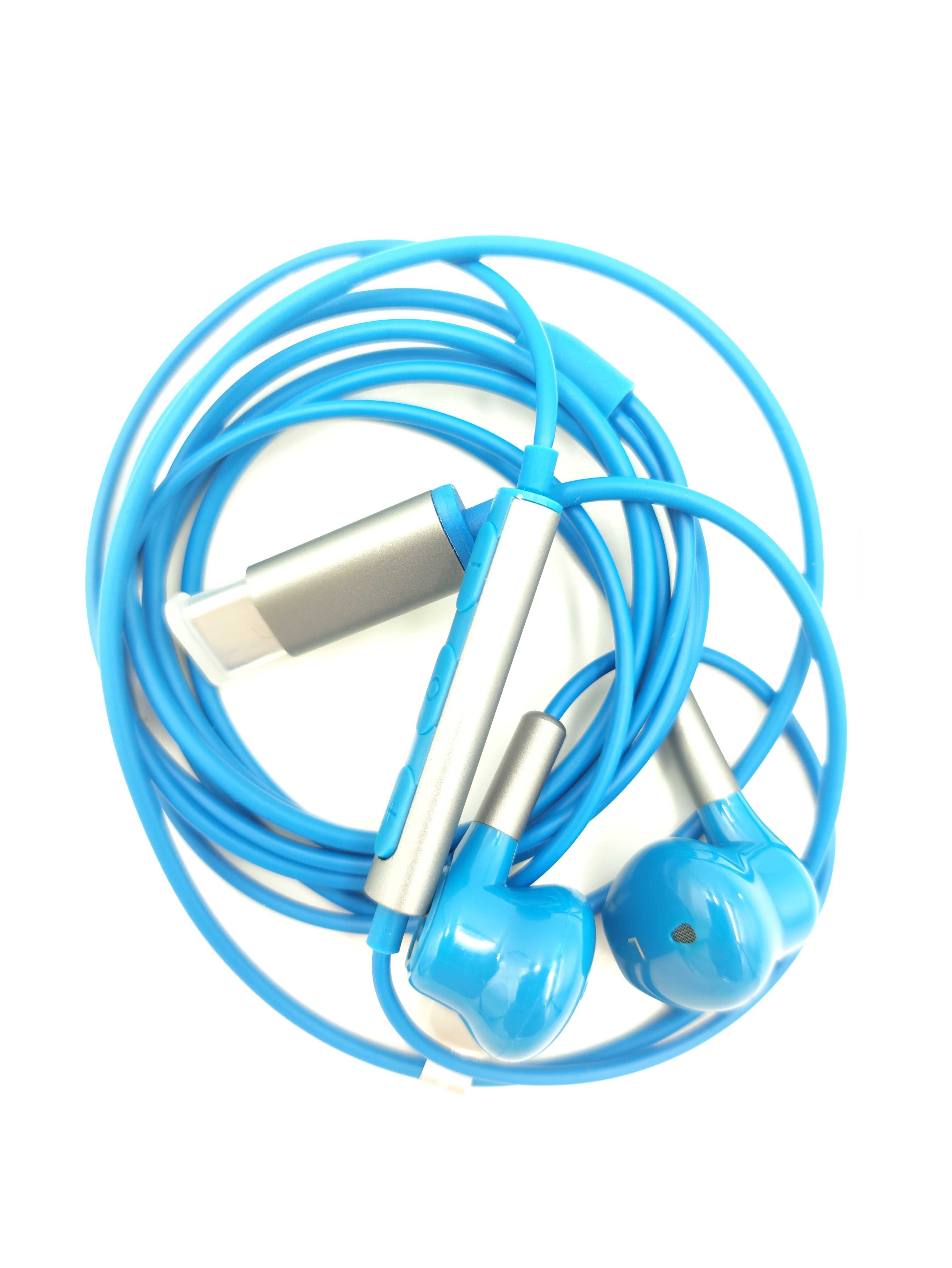Słuchawki douszne Benewy ME542 niebieskie USB-C