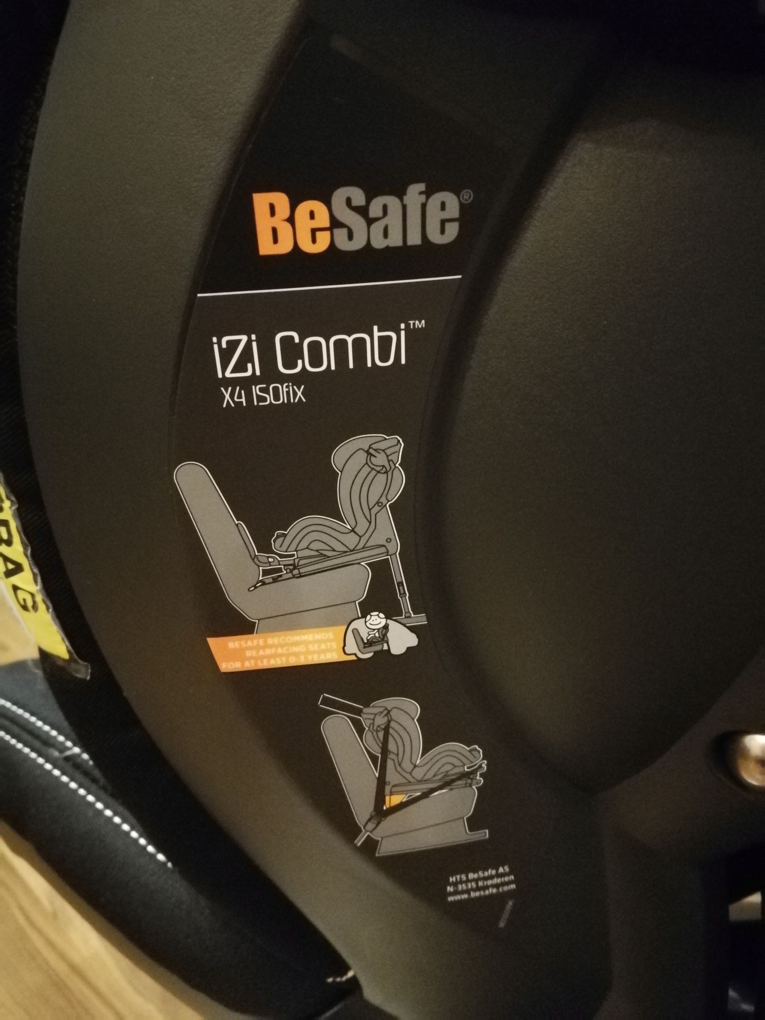 Fotelik Besafe izi combi x4