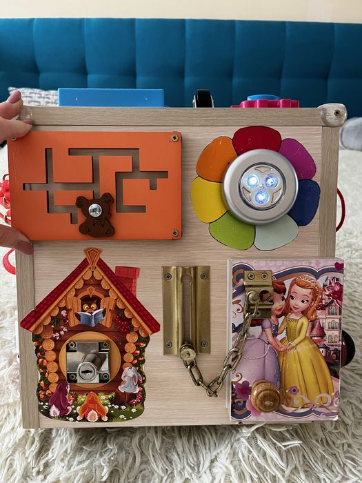 Бізікуб, бізіборд 30*30*30