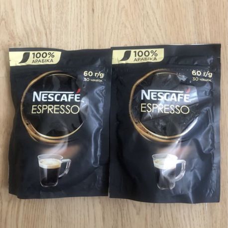Кава Nescafe Espresso Арабіка 60 гр  . Кофе