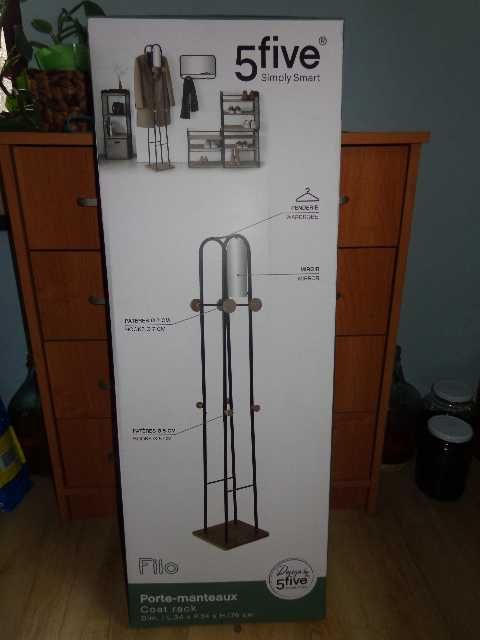 Wieszak na płaszcze z lustrem 5five Simply Smart - nowy