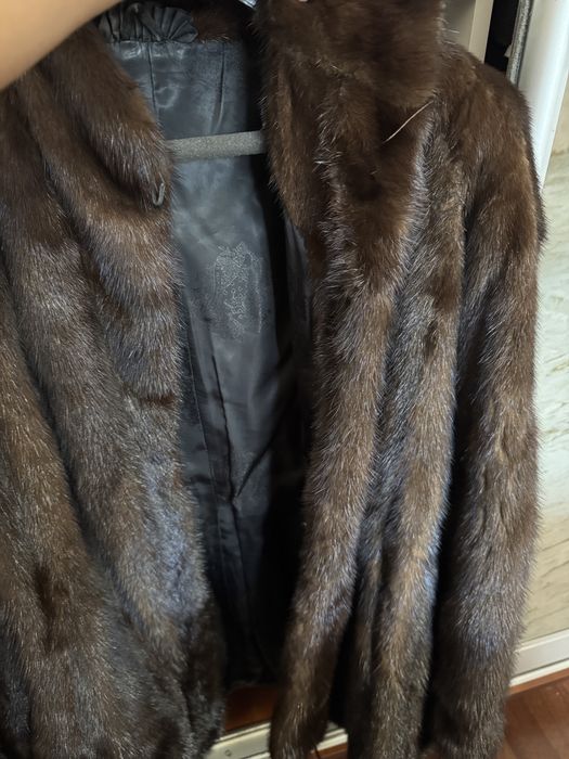 Шуба норка натуральна