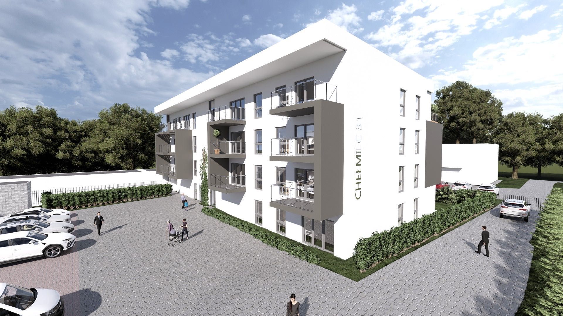 Nowe mieszkania w Chełmcu – Osiedle Chełmiec Park