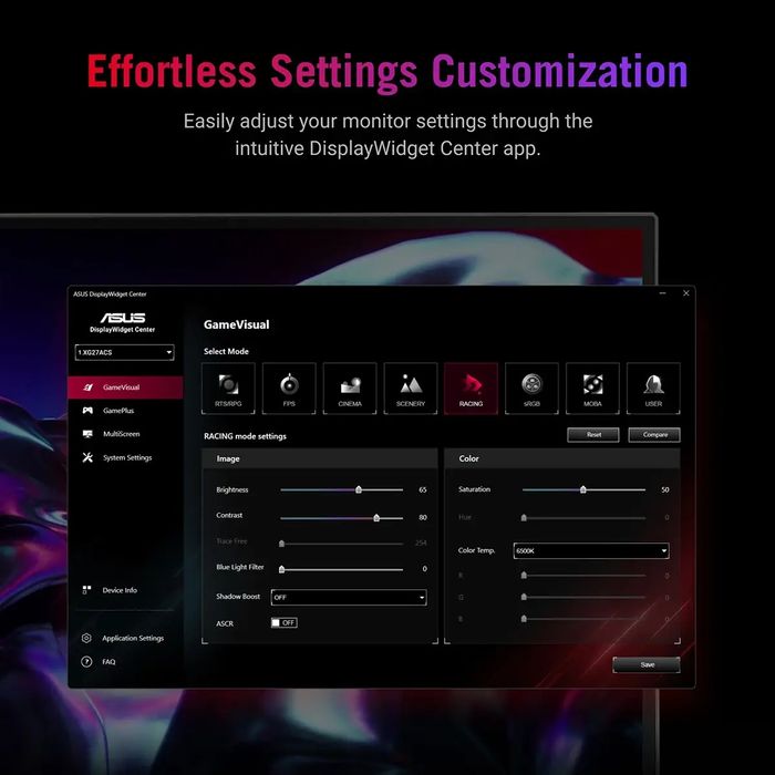 Monitor ASUS Rog Strix 2k