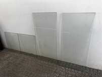 4 vidros (2x 88x40 e 2x 48x40)