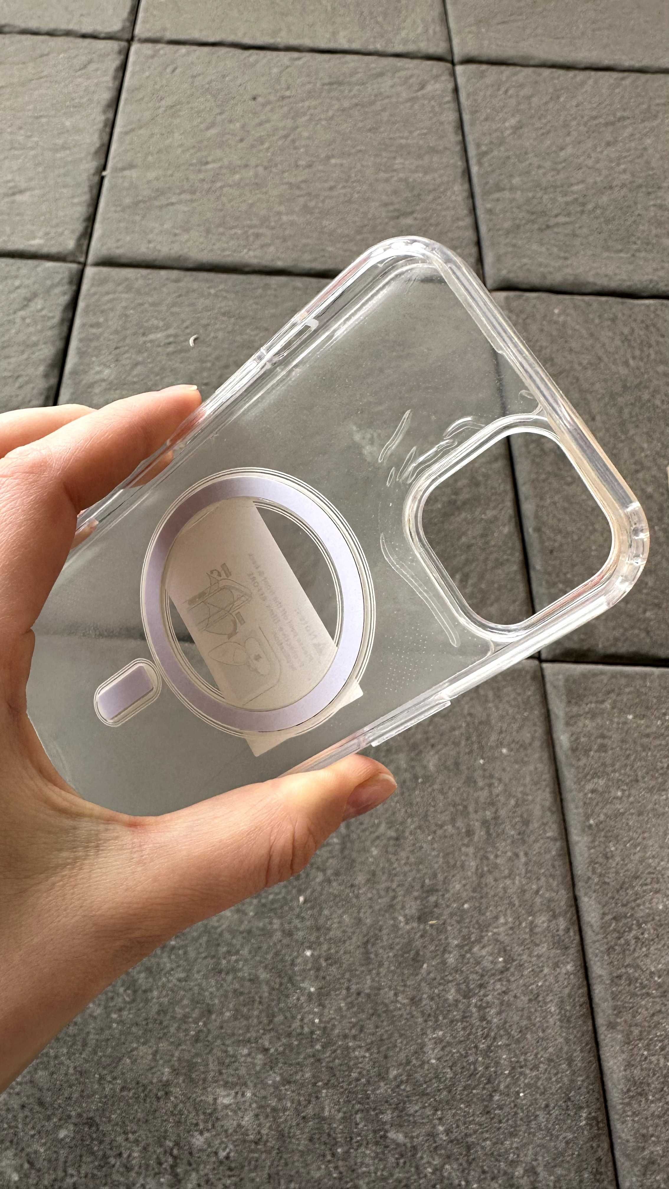 Etui przezroczyste Clear Case MagSafe iPhone 13 14 15