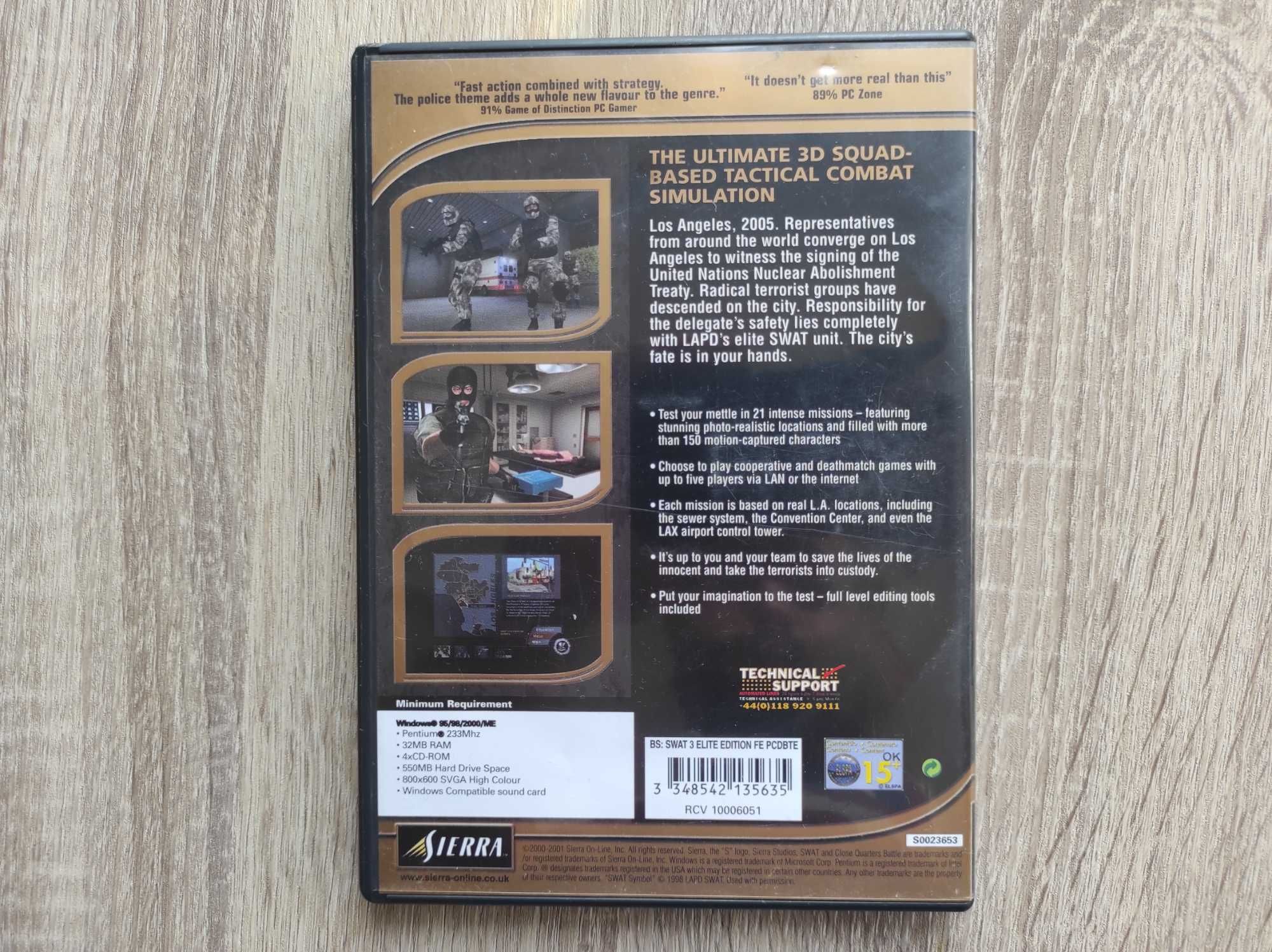 SWAT 3 Close Quarters Battle - Elite Edition - PC