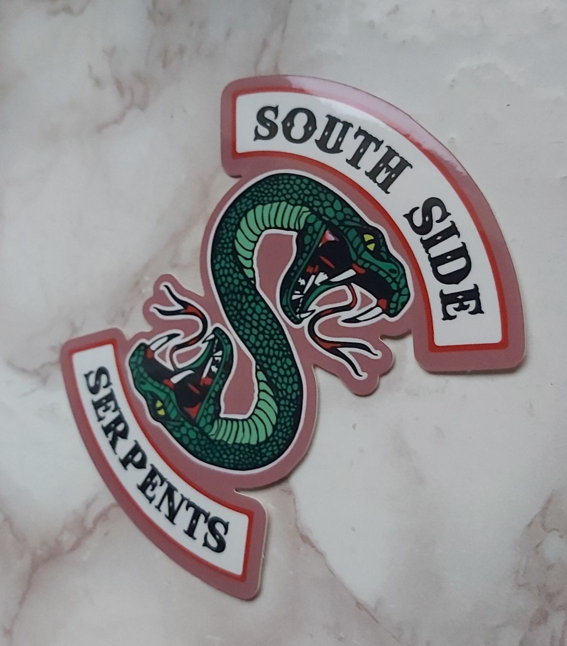 NAKLEJKA sticker South Side Serpents serial Riverdale unikatowa
