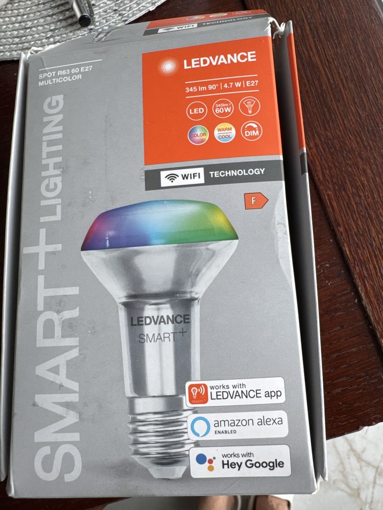 Żarówki  smart ledvance migotające 2 szt