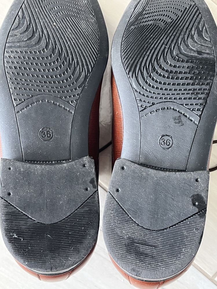 Buty skórzane komunijne  eleganckie