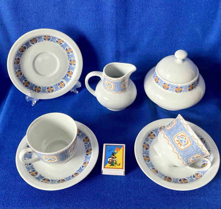 Сервиз Кофейный Польша Wawel Порцеляна 20 предметоов; 6 персон Новый!