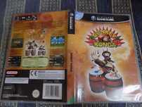 Donkey Konga- płyta i okładka na Nintendo GameCube GCN Game Cube, db=)