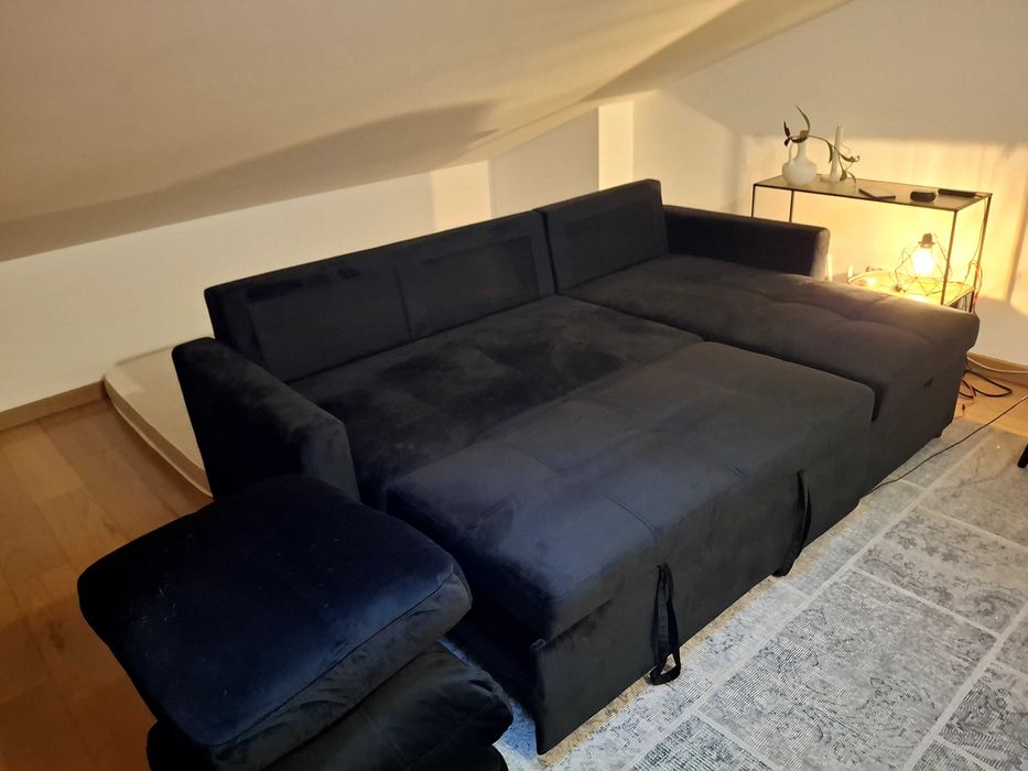 NOVO!! Sofa-Cama com caixa de armazenamento