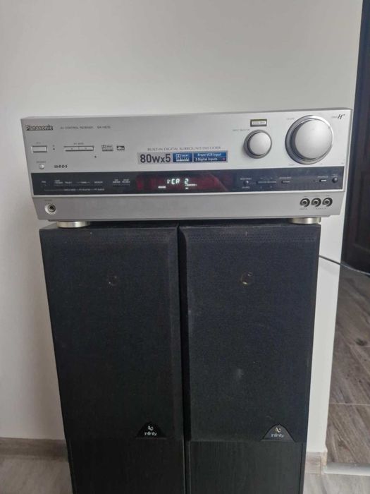 Sprzedam amplituner Panasonic  z kolumnami Infinity