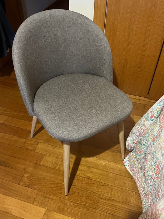 Cadeira sala jantar cor toupeira (sklum)