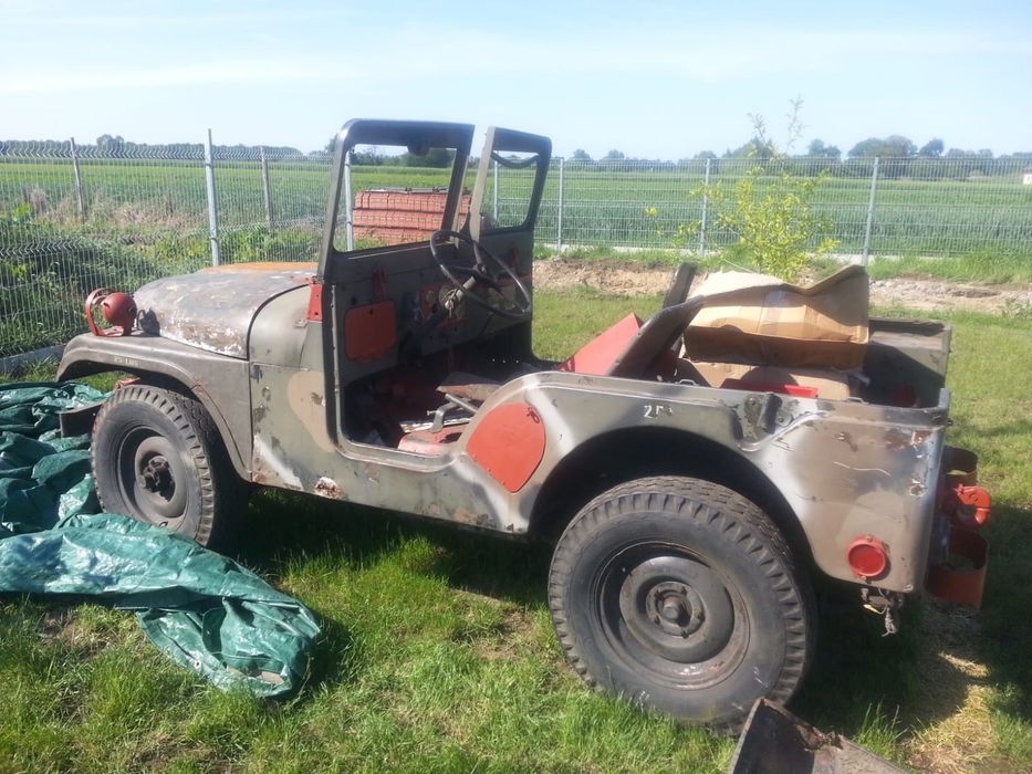 Auto Jeep Willys M38A1 zabytkowe auto Jeep Willys samochód Jeep willys