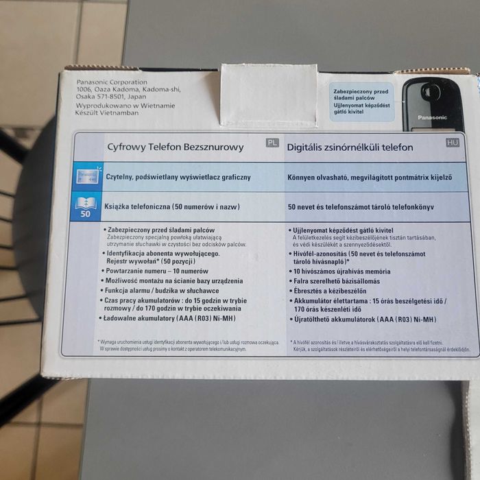 Telefon panasonic