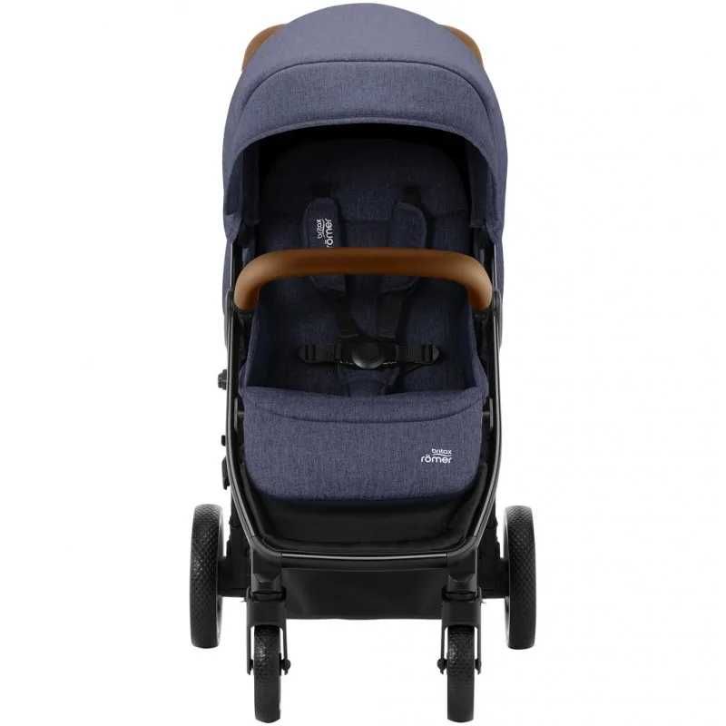 Wózek spacerowy BRITAX ROMER B-Agile R Navy Ink / Brown Handle