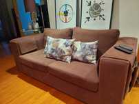 Sofás (Castanhos) para interior de casa