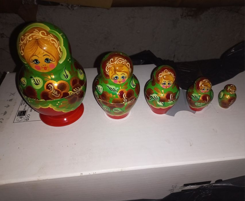 Матрешки ссср советские 5 штук