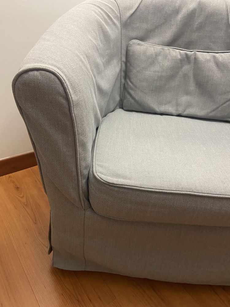 Cadeirão ikea cinzento semi novo