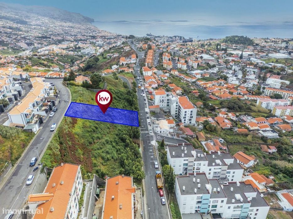 **Terreno com 1043m2 no Pico das Romeiras - Santo António!**