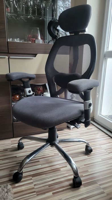 Fotel biurowy Corpo comfort BX 4144 szary solidny