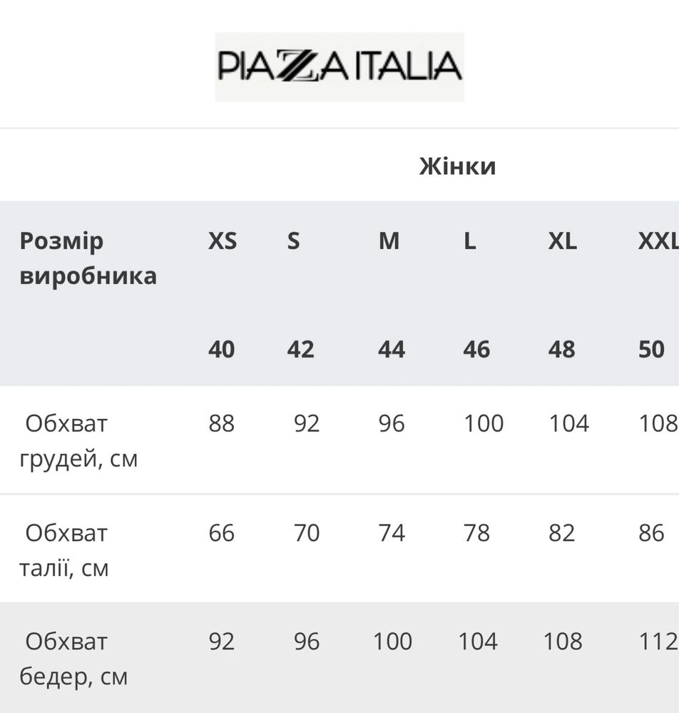 Джинси Piazza Italia 44 (M)