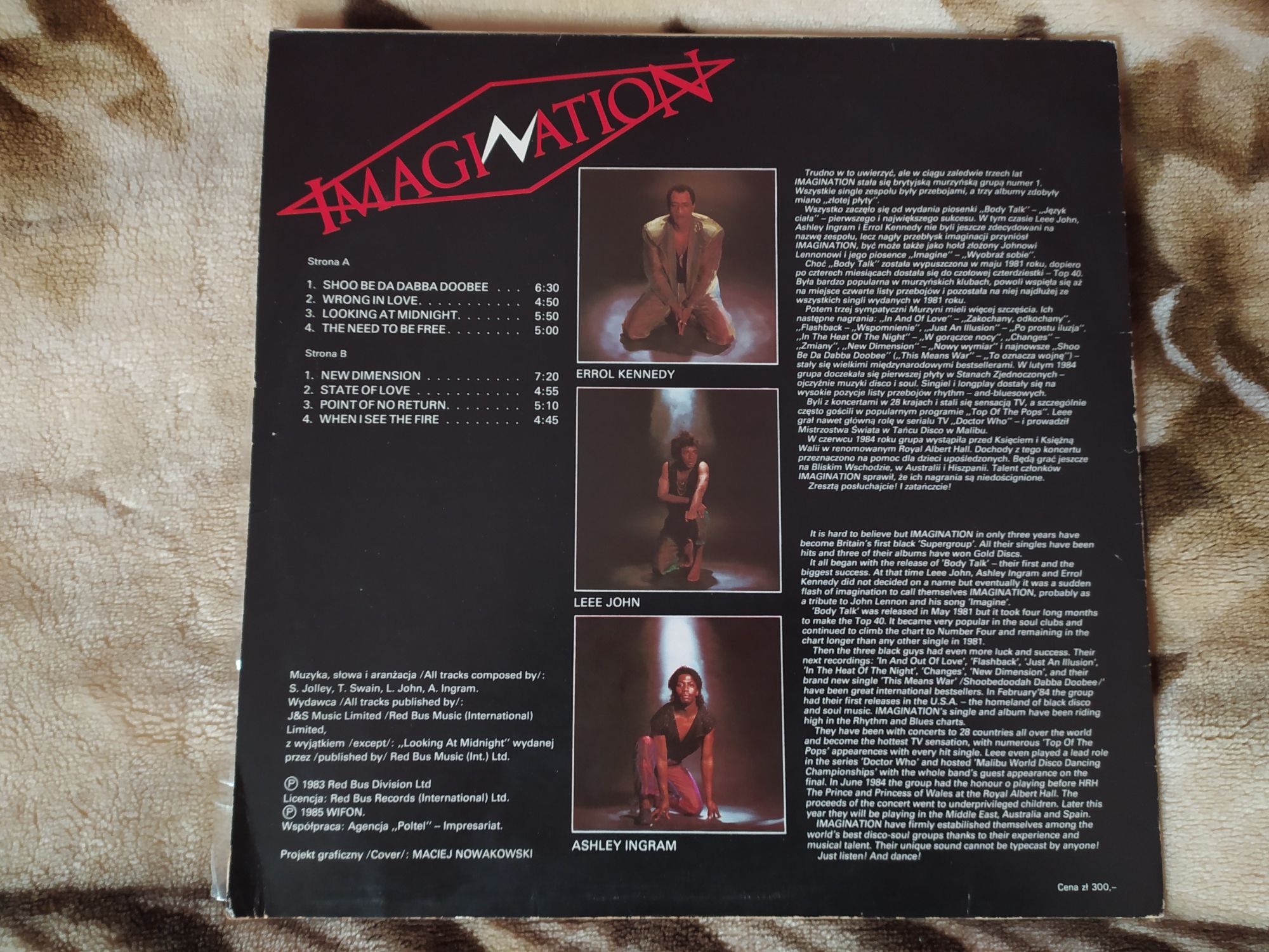 Плстиснка Imagination 1985 г