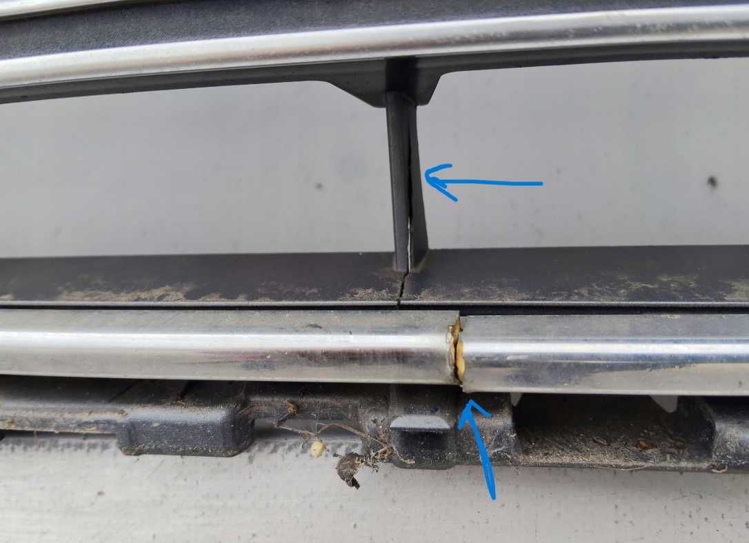 Grill atrapa zderzaka Audi A3 S3