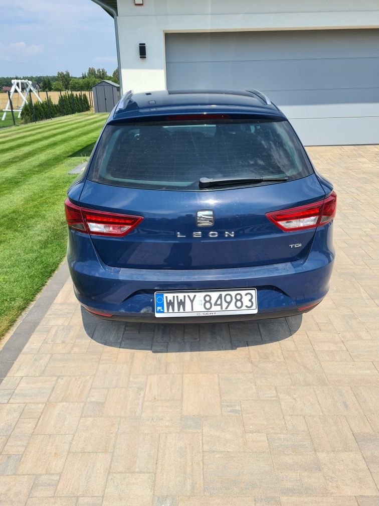 Seat Leon ST 2.0 TDI CR 150KM Xcellence 2016r Full LED ACC Full Link