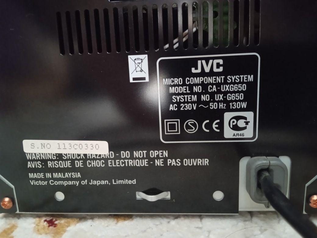 JVC UX-G650 USB|Aux|Mp3|fm/am