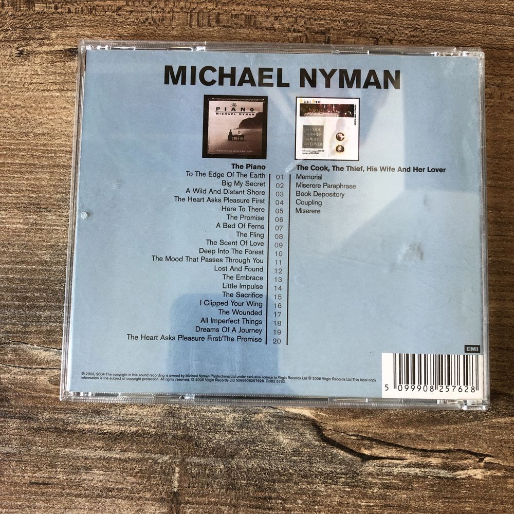 Michael Nyman - The Piano oraz The Cook, The Thief… 2 cd
