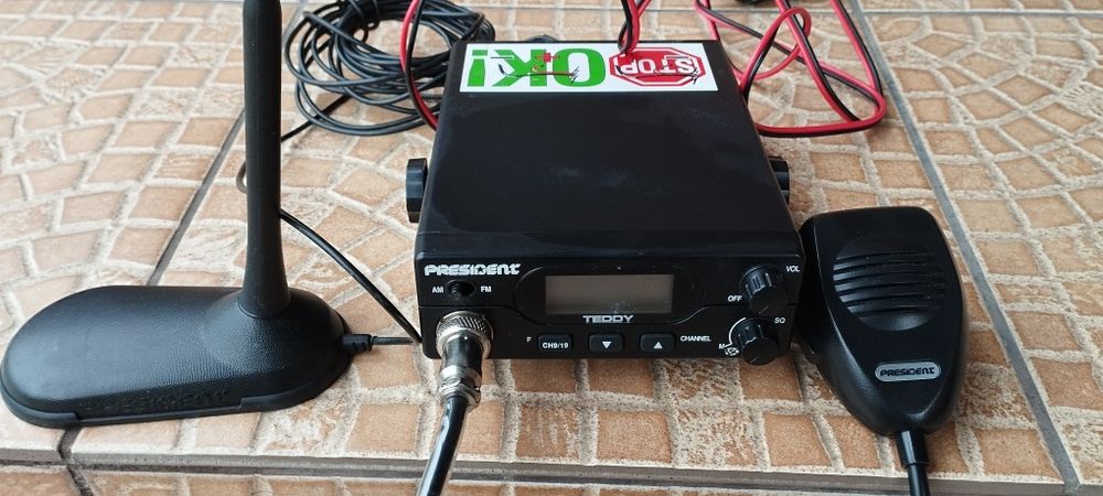 CB radio prezydent Teddy