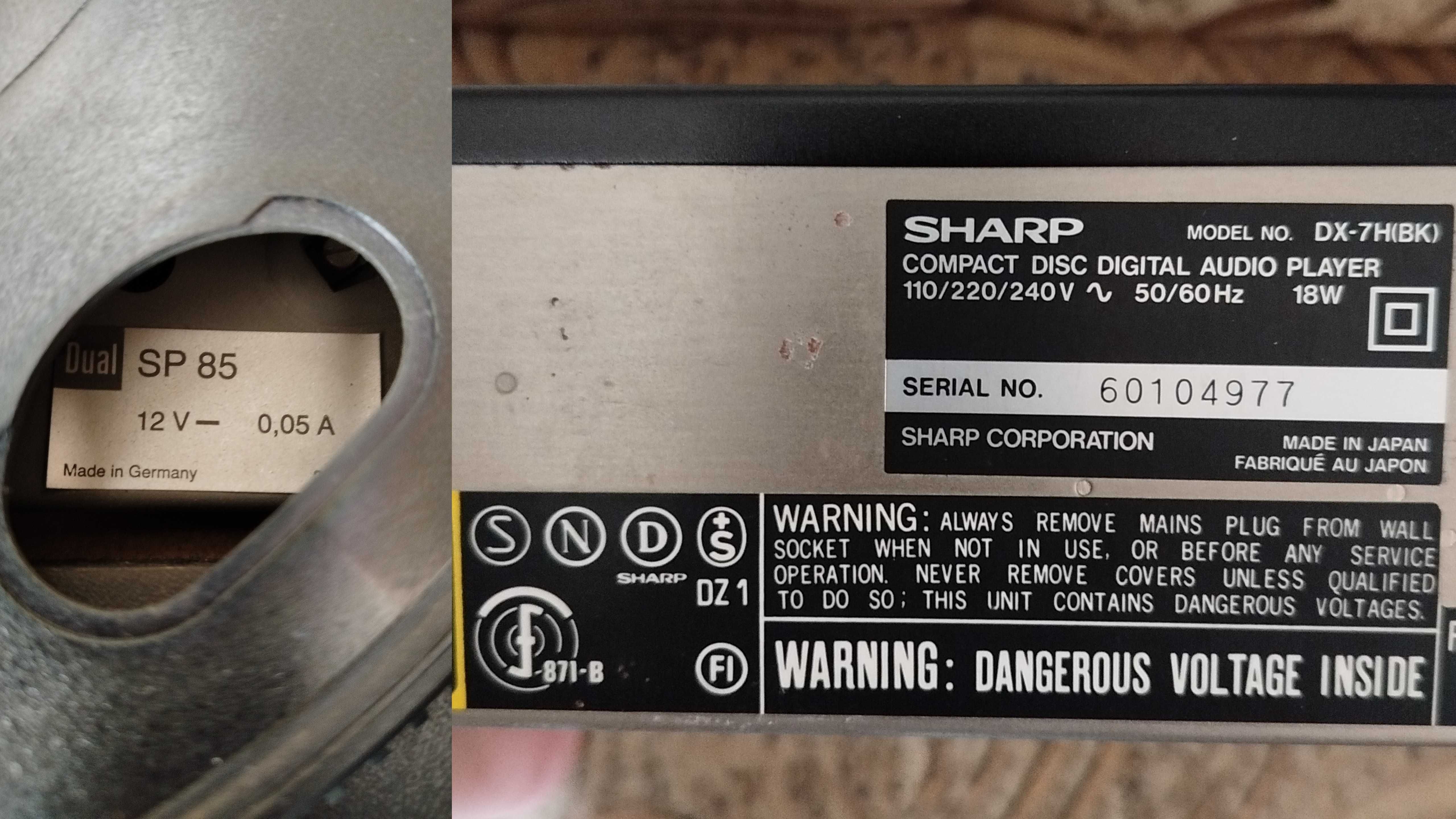 Wieża SHARP - system W7-H{BK}