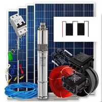 Kit Bomba solar400w - 2/4cv Caudal max. 1600 Litros/hora Altura 80