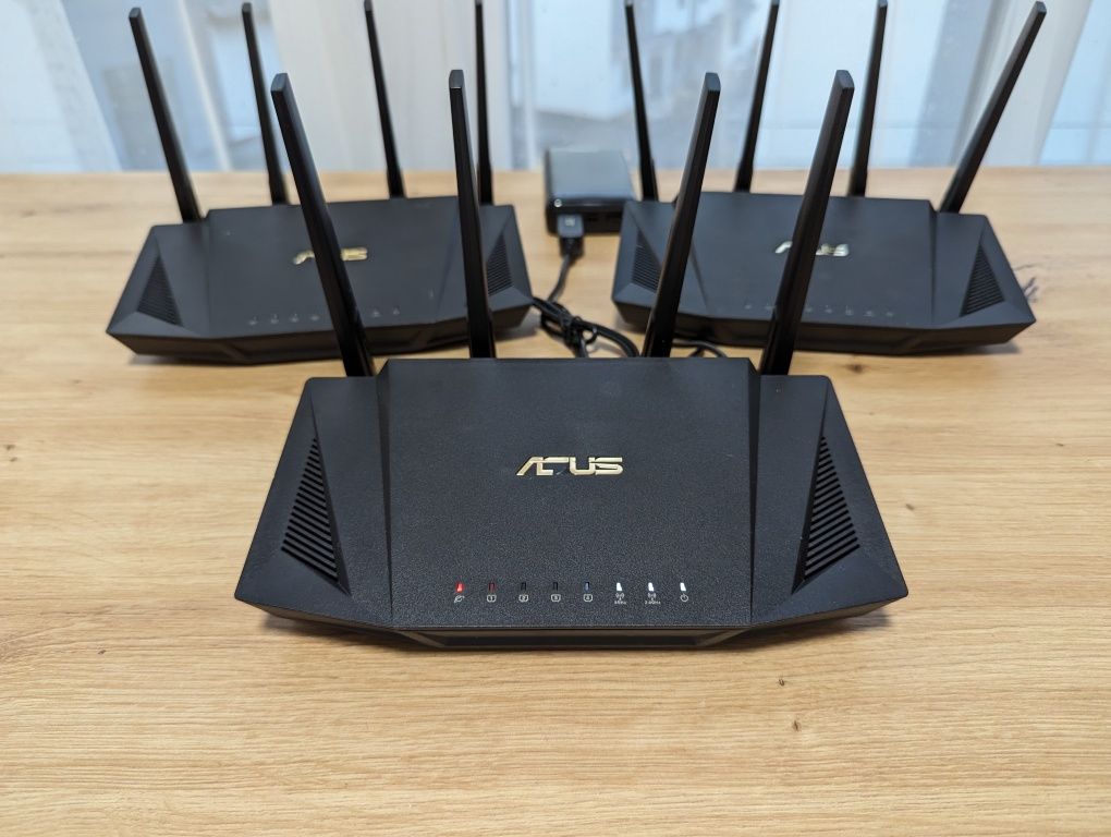 Маршутизатори ASUS RT-AX58U v1 AX3000 WiFi6 AIMesh G-LAN G-WAN USB3.1