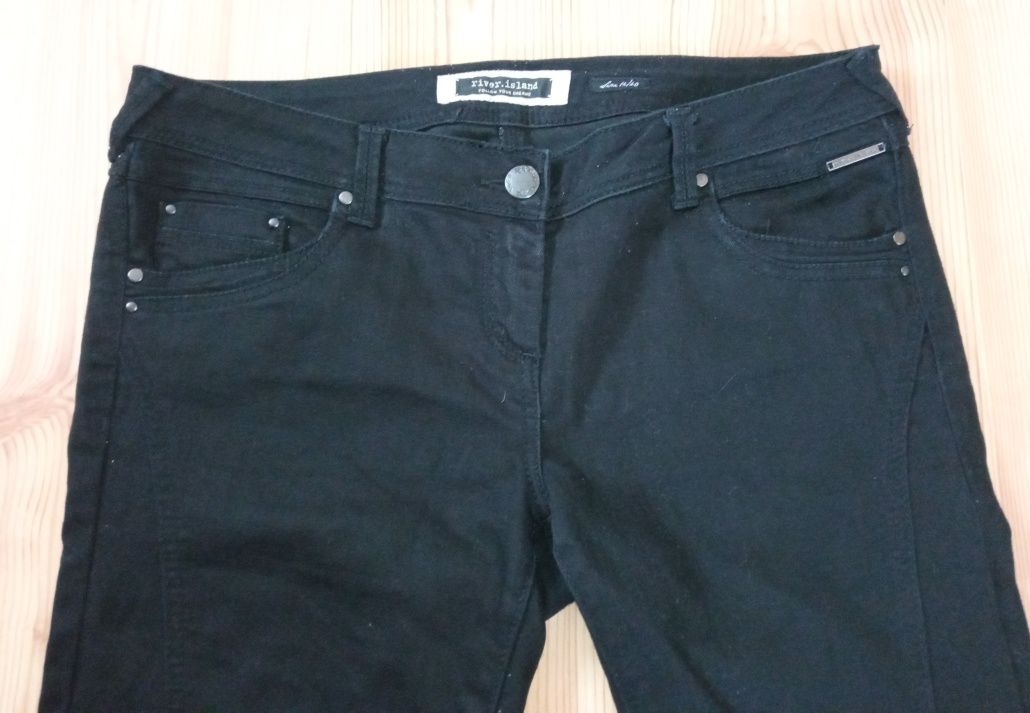 Spodnie jeansowe damskie River Island rozm XL