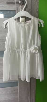 Biała sukienka rozmiar74-80