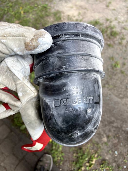 Geberit kolano 90/90 stopni do stelaży podtynkowych