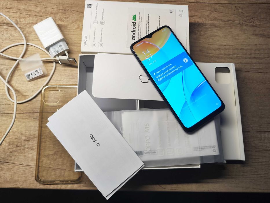 Smartfon Oppo A15 / jak Nowy