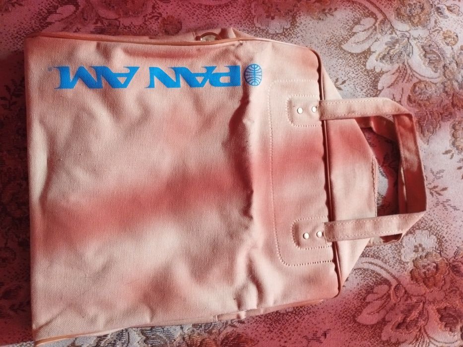 Vintage Pan Am torba podróżna