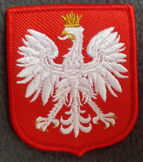 Godło Polski na mundur galowy/wyjściowy/płaszcz-orzełek naszywka NOWE