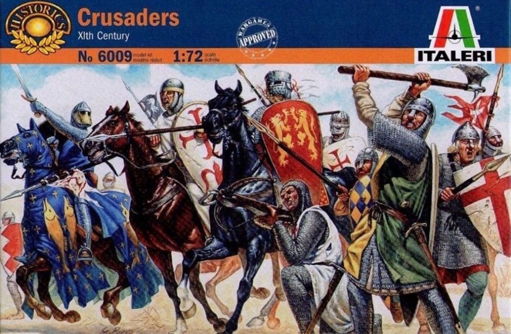 Italeri 6009 Crusaders Xic 1:72 model figurki Krzyżowcy